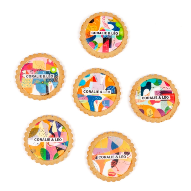 Coleccin de arte de galletas personalizadas - 10 galletas 