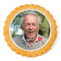 Galleta personalizada - Super Papi