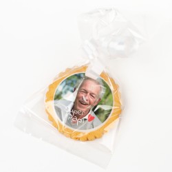 Galleta personalizada - Super Papi. n5