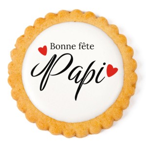 Galleta personalizada - Feliz Cumpleaos Papi