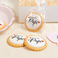 Galleta personalizada - Feliz Cumpleaos Papi. n1