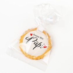 Galleta personalizada - Feliz Cumpleaos Papi. n5