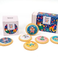 Galletas personalizadas Coleccin Funky Christmas - 10 galletas