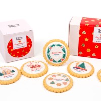 Galletas personalizadas Cosy Christmas Collection - 6 galletas