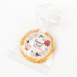 Galleta personalizada - Pjaro de Navidad. n5