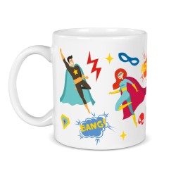 Taza para personalizar - Team Super Heroes. n1