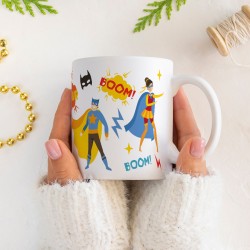 Taza para personalizar - Team Super Heroes. n3