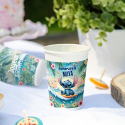 8 Tazas para personalizar - Stitch Hawaii. n1