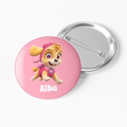 Chapa para personalizar - Paw Patrol Skye. n1