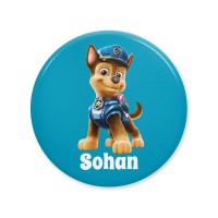 Chapa para personalizar - Paw Patrol Chase