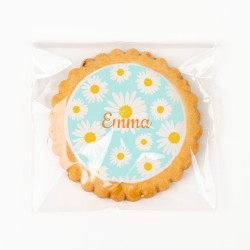 Galleta personalizada - Marguerite Bleu. n4