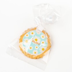 Galleta personalizada - Marguerite Bleu. n5