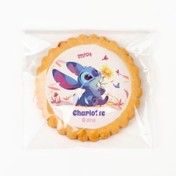 Galleta personalizada - Stitch Butterfly. n4