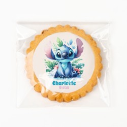 Galleta personalizada - Stitch. n4