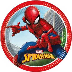 Caja de fiesta Spiderman Crime Fighter